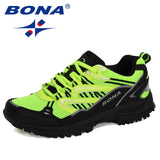 BONA 2020 New Designers Popular Sneakers Hiking Shoes Men Outdoor Trekking Shoes Man Tourism Camping Sports Hunting Shoes Trendy