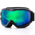 MAXJULI brand professional ski goggles double layers lens anti-fog UV400 ski glasses skiing men women snow goggles