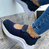 Vulcanize Shoes Sneakers Women Shoes Ladies Slip-On Knit Solid Color Sneakers for Female Sport Mesh Casual Shoes for Women 2021