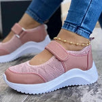 Vulcanize Shoes Sneakers Women Shoes Ladies Slip-On Knit Solid Color Sneakers for Female Sport Mesh Casual Shoes for Women 2021