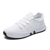 Men Shoes Summer Brand Fashion Men Casual Shoes Lightweight Breathable Men Sneakers Lace Up Gray White Black Red Tenis Man Shoes