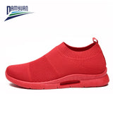 Damyuan Men Light Running Shoes Jogging Shoes Breathable Man Sneakers Slip on Loafer Shoe Men's Casual Shoes Size 46 2020