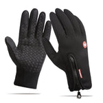 Waterproof Winter Warm Gloves Men Ski Gloves Snowboard Gloves Motorcycle Riding Winter Touch Screen Snow Windstopper Gloves